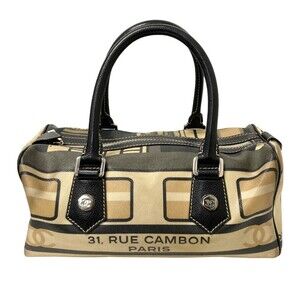 Chanel Boston Bag Central Station Beige
